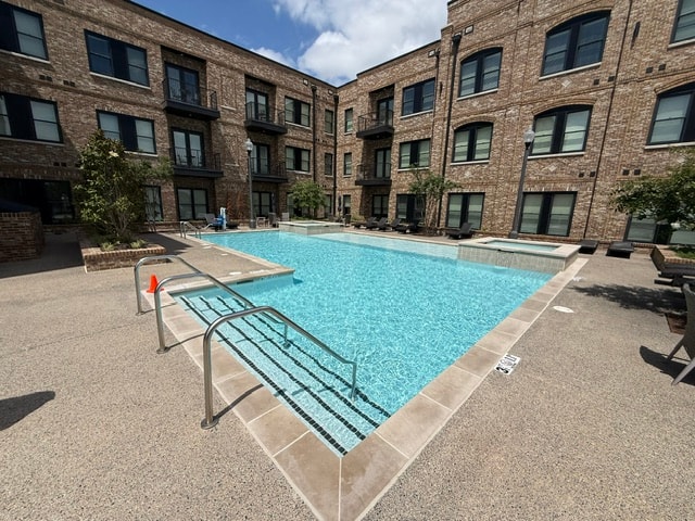 Commercial swimming pool facility